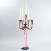 Sharyn 5-Arms Crystal Candelabra